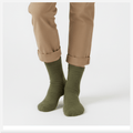 Socks Affair Green Furry Socks