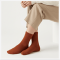 Socks Affair Dark Brown Furry Socks