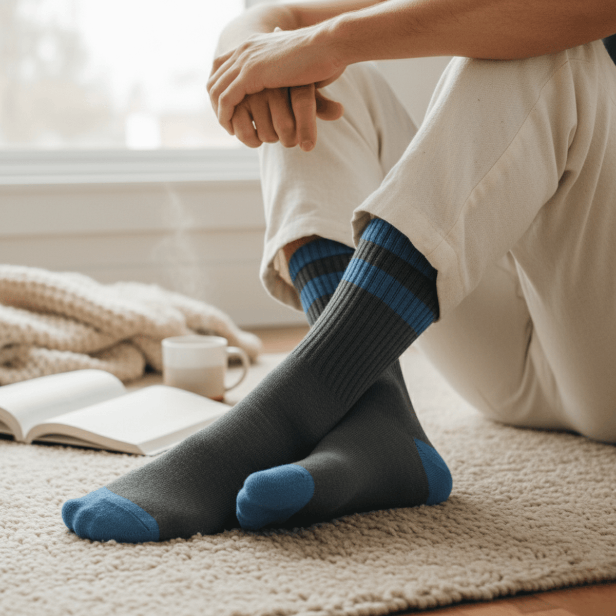 TWOSTRIPE EDITION- GREY/BLUE
