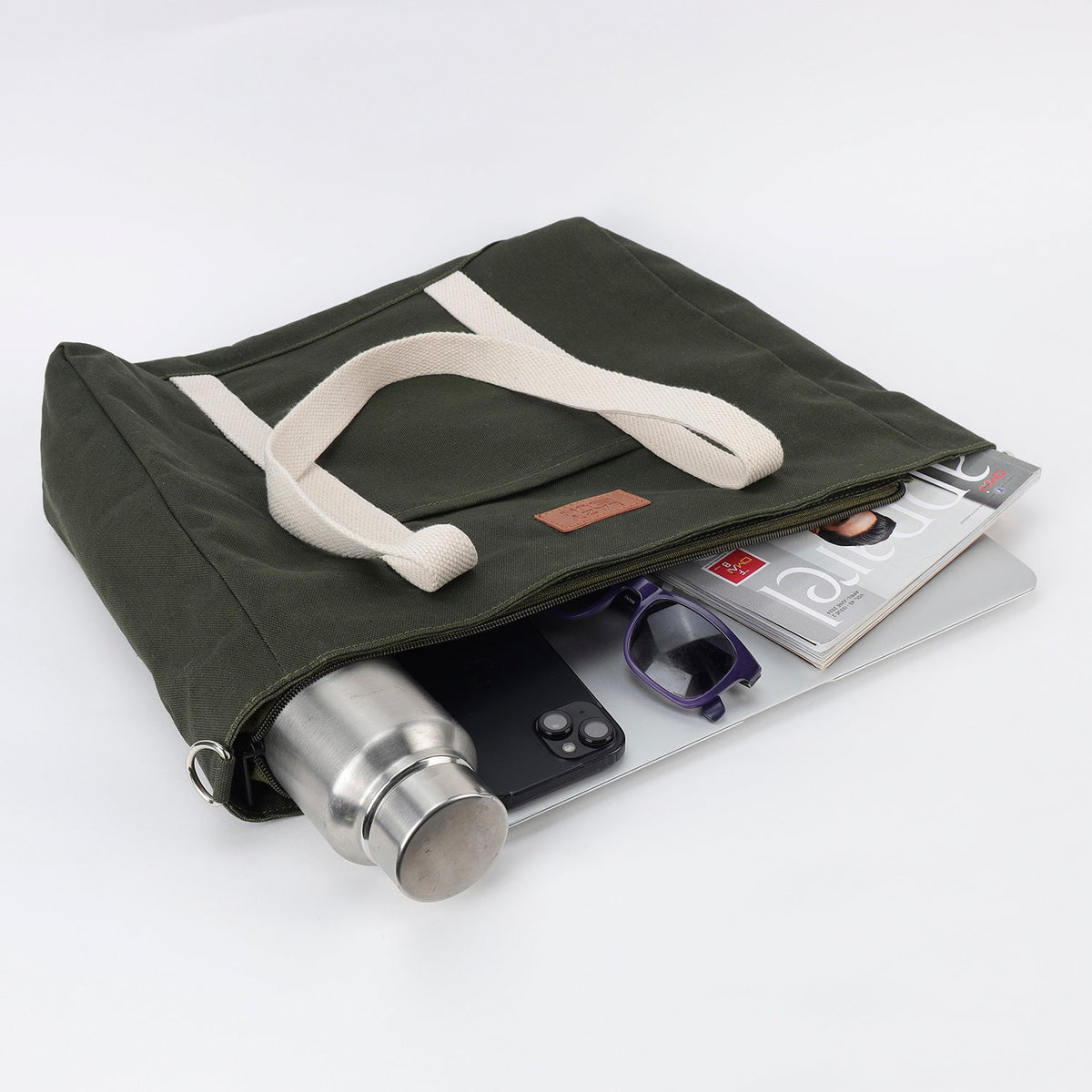 OLIVE TOTE BAG