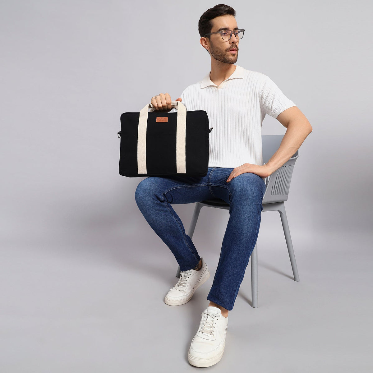 BLACK BUSINESS BAG