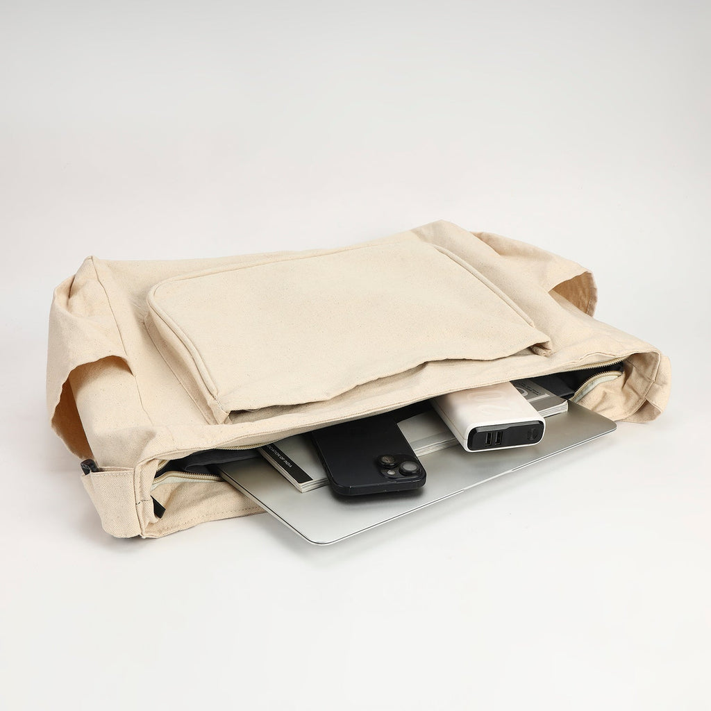 White Boxy Bag