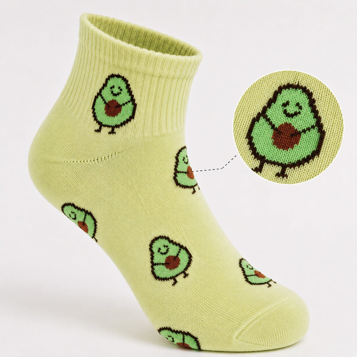 Avocado Socks - Light Green