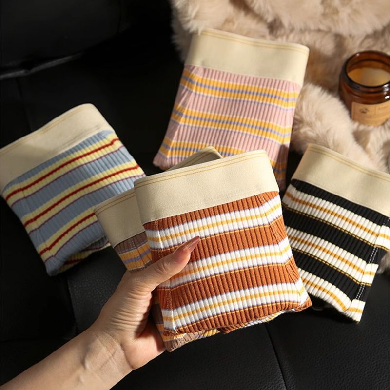 RetroRib Stripe Comfort Trunks