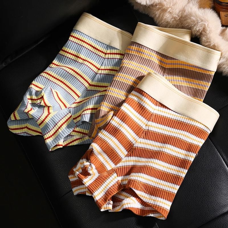 RetroRib Stripe Comfort Trunks