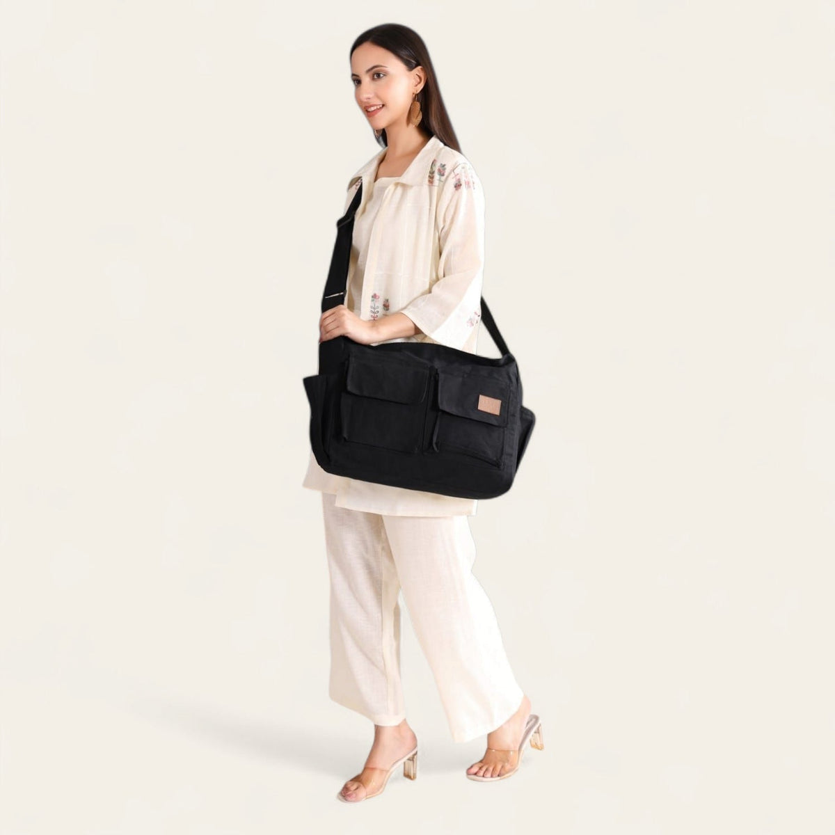 Black Cargo Bag