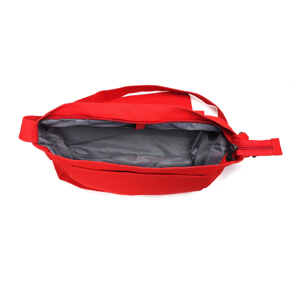 Red Messenger Bag