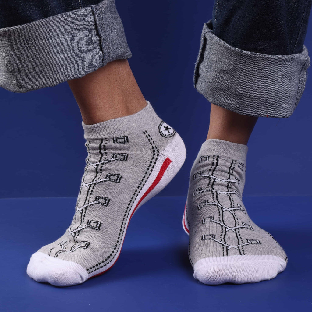 GREY- URBAN SHOE SOCKS