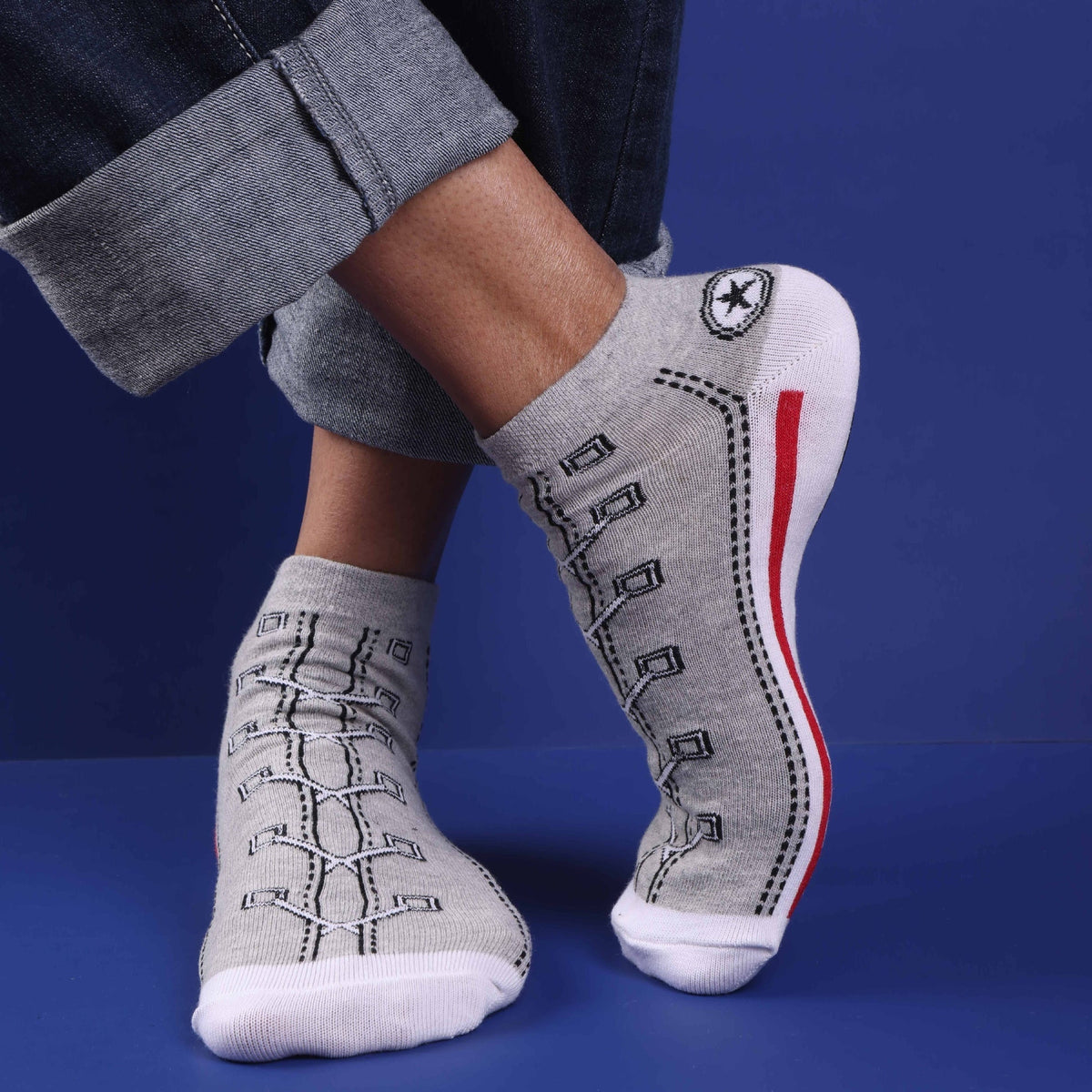 GREY- URBAN SHOE SOCKS