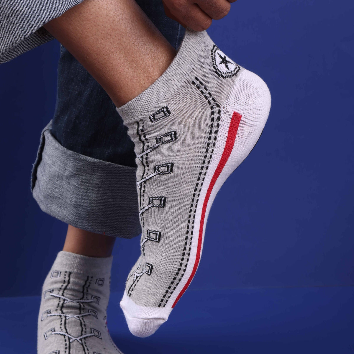 GREY- URBAN SHOE SOCKS