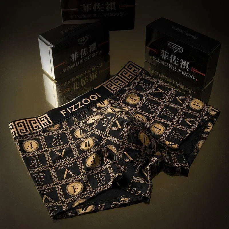 Imperial Obsidian Monogram Boxer Briefs