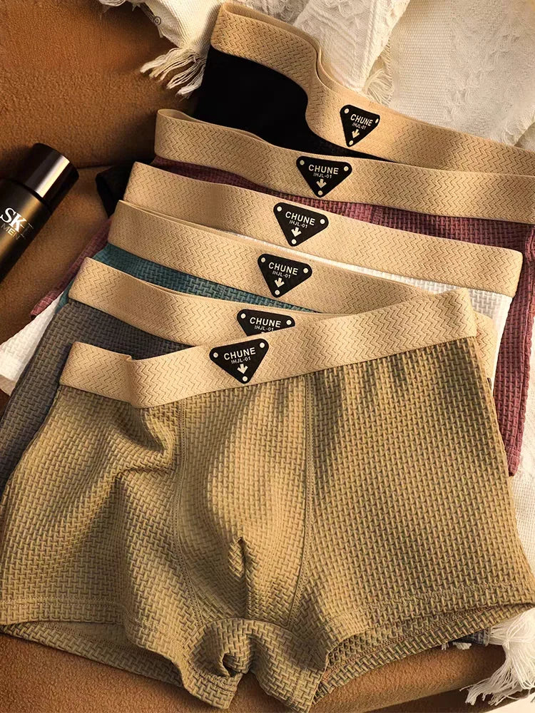 Obsidian Weave Luxe Boxer Briefs