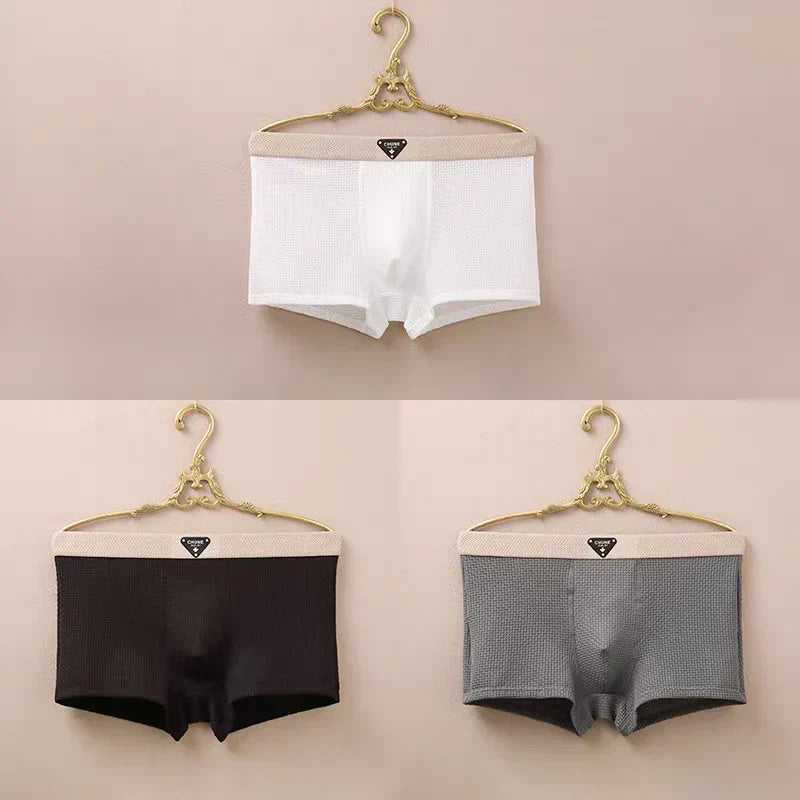 Obsidian Weave Luxe Boxer Briefs