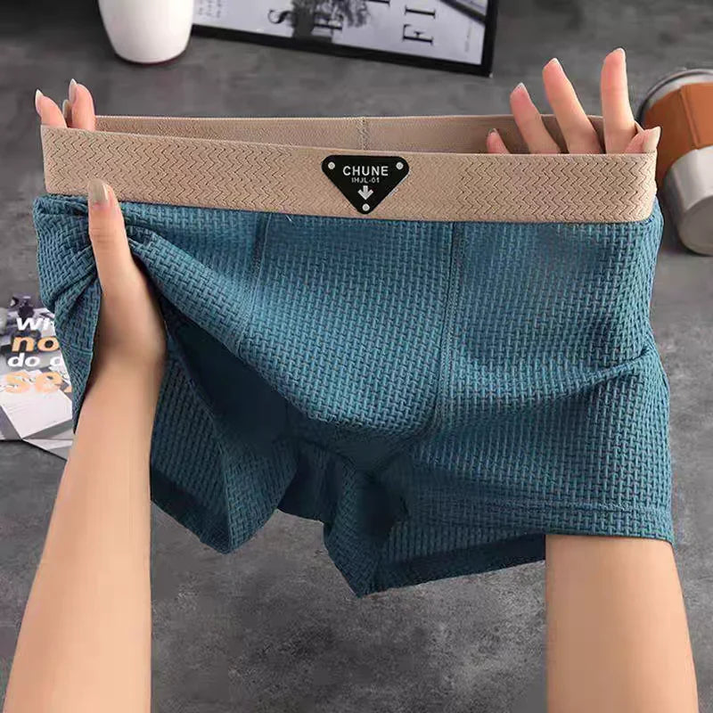 Obsidian Weave Luxe Boxer Briefs