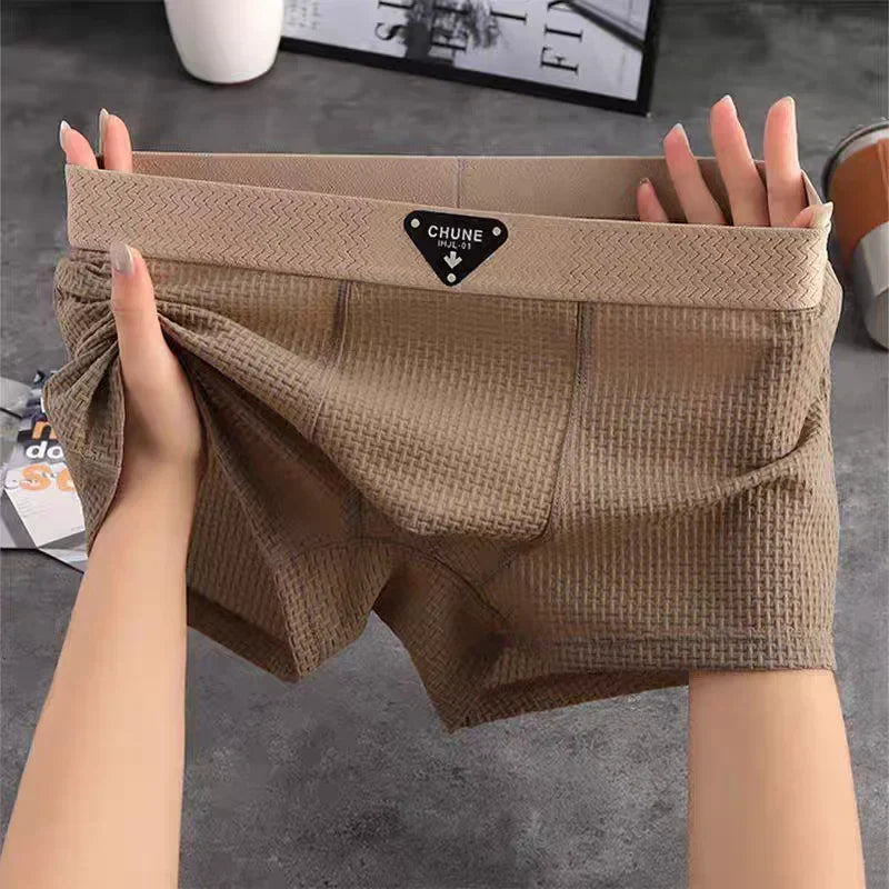 Obsidian Weave Luxe Boxer Briefs