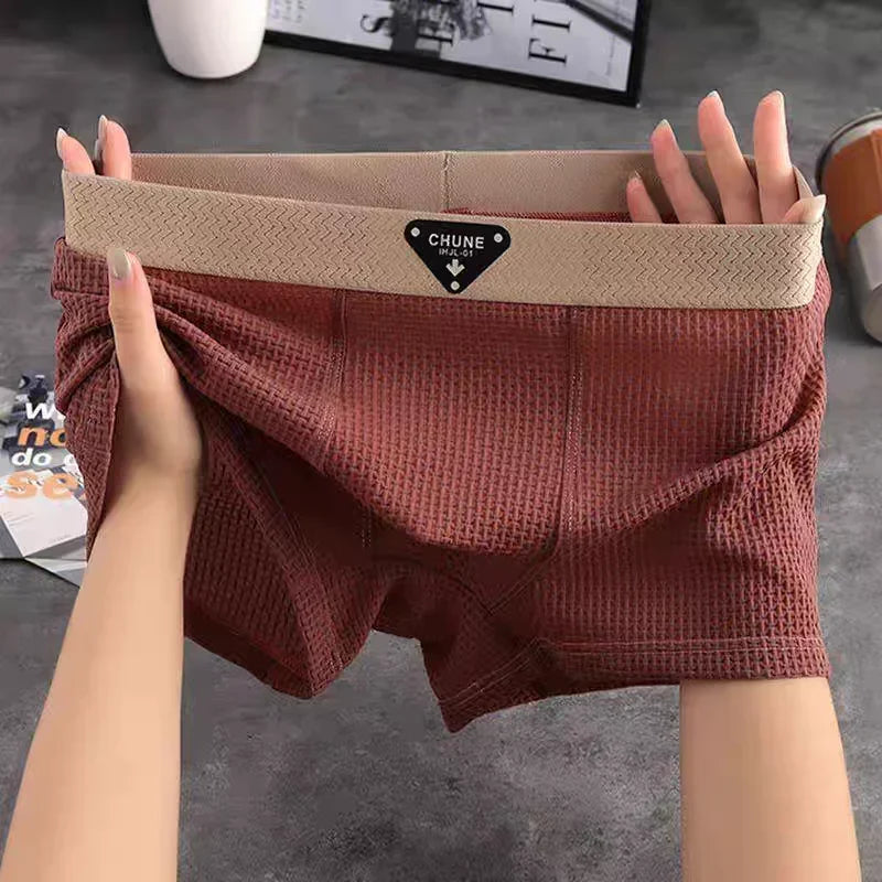 Obsidian Weave Luxe Boxer Briefs