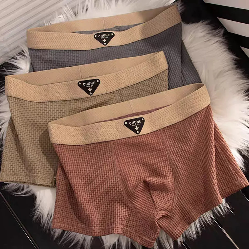 Obsidian Weave Luxe Boxer Briefs
