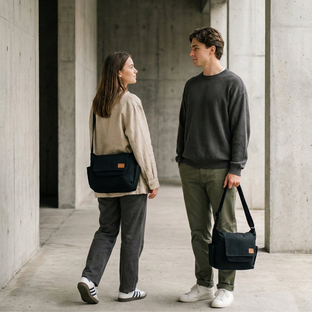 Black Boxy Bag