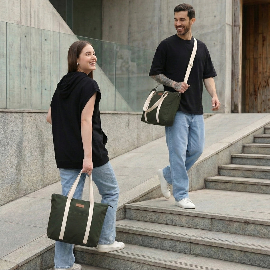 OLIVE TOTE BAG