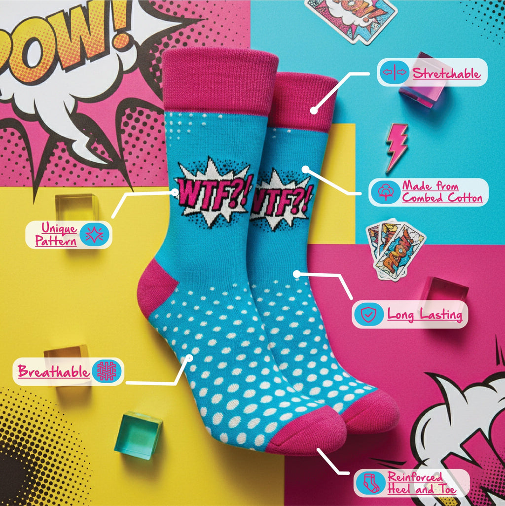 Sockscarving® WTF Pop Full-Length Edition (Pack of 1)