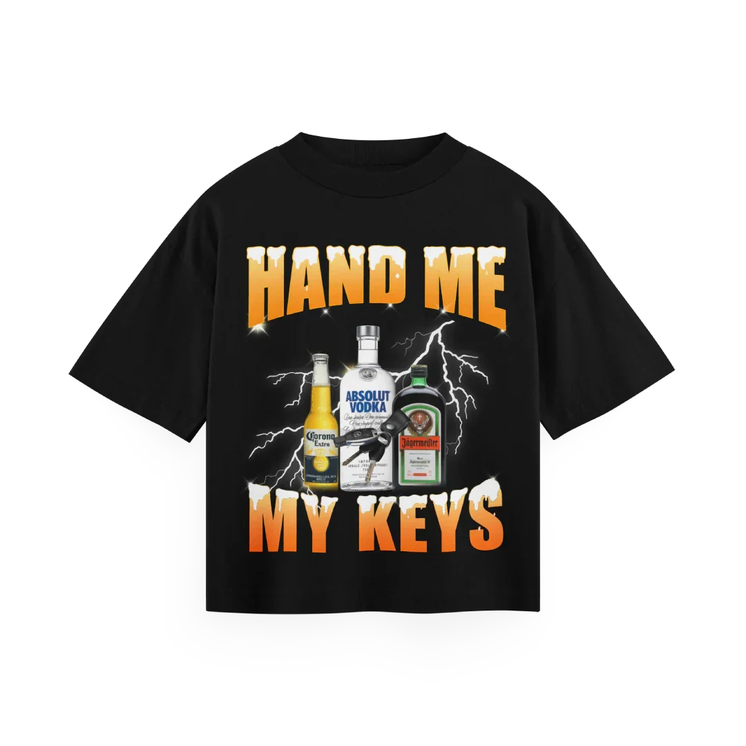 Hand Me My Keys - Oversized Tee