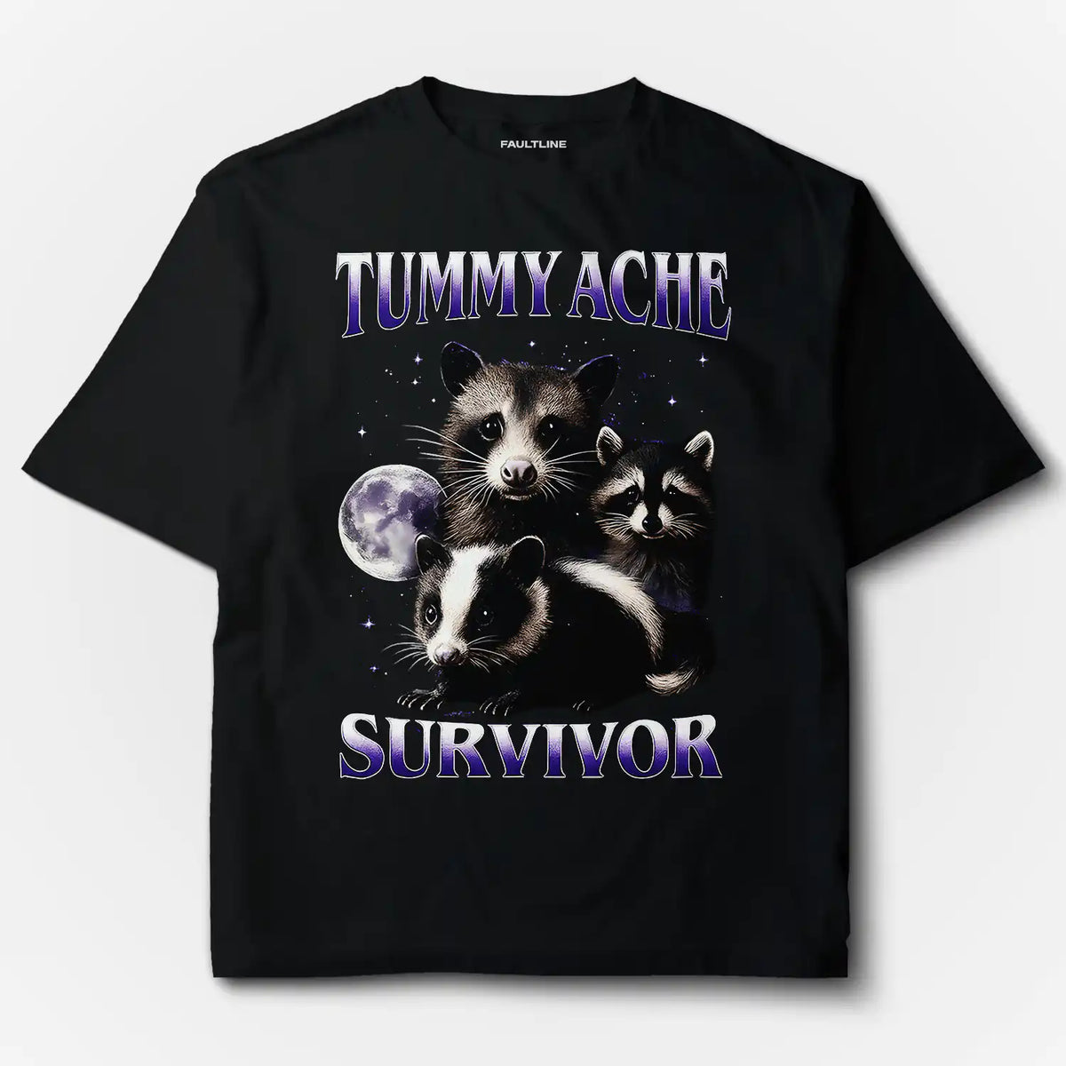 Tummy Ache Survivor / Regular & Oversized Fits