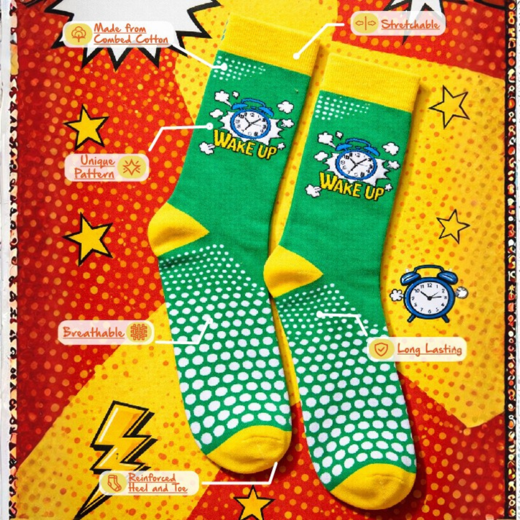 Sockscarving Wake Up Funky Pop Edition (Pack of 1)